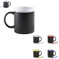 Mug ardoise craie personnalisable publicitaire