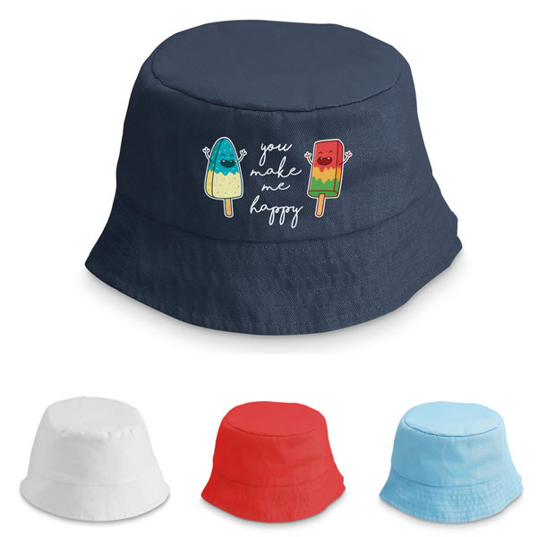 Bob Personnalisé - Chapeau De Soleil Avec Logo Ou Texte à Ajouter - Homme/Femme - Idée Cadeau Originale Pour Amis Et Famille - 7