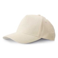 Casquette en coton blanc personnalisable publicitaire