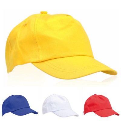 Casquette enfant personnalisée et publicitaire Sport coloris : blanc jaune rouge bleu