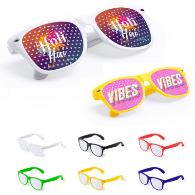 Lunettes verres personnalisés logo publicitaire