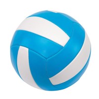 Ballon de volley ball personnalisé publicitaire, couleur : bleu et blanc