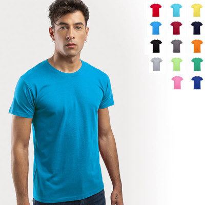 t-shirt unisexe personnalisable couleur 190 gr tee-shirt homme goodies