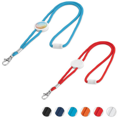 tour de cou lanyard tube personnalisable logo