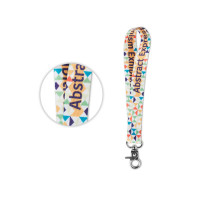 Mini lanyard cordon avec attache mousqueton personnalisé quadri goodies lanyard