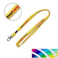 Tour de cou fin tube personnalisé goodies publicitaire