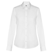 chemise popeline blanche femme personnalisable broderie