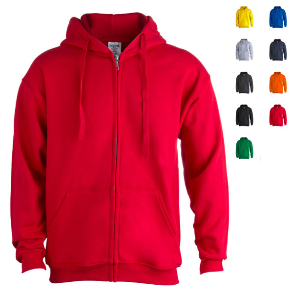 Sweat à Capuche Zippé Personnalisé - Impression Recto/Verso Sur Demande - Cadeau Unique Pour Groupe Ou Famille