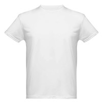 T-shirt respirant blanc publicitaire Tee-shirt respirant publicitaire homme