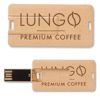 Clé USB écologique paille publicitaire personnalisé logo entreprise