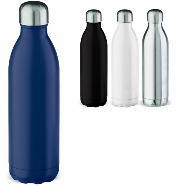 Gourde Isotherme Personnalisable 500ml - Supporters Blackburn Rovers - Acier Inoxydable - Double Paroi - Blanc