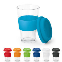 Mug de voyage verre personnalisable logo entreprise publicitaire