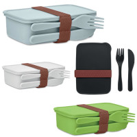 lunch box publicitaire personnalisable noir blanc vert bleu