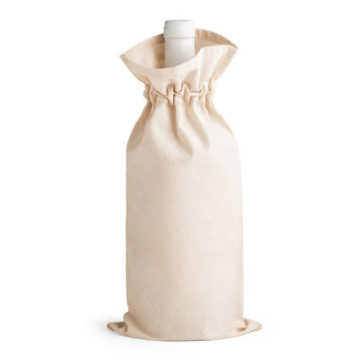 sac bouteille de vin en coton publicitaire personnalisable