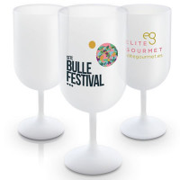 verre à vin blanc réutilisable publicitaire personnalisable