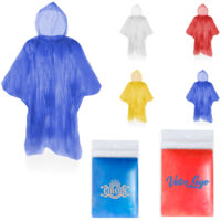 Poncho de pluie personnalisé pas cher publicitaire pour festival, concert, manifestation, etc.