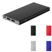 Power bank 4 000 mah en aluminium recyclé personnalisable publicitaire