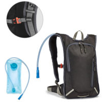 Sac à dos trail running poche à eau 2 litres personnalisé logo sport, entreprise, association, particulier.