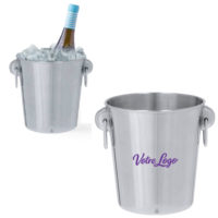 Seau à vin personnalisé avec votre logo et ou texte par gravure laser ou impression