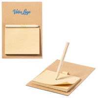 Bloc-notes magnétique frigo avec crayon personnalisé logo et texte