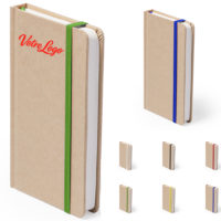 Carnet A6 couverture rigide 100 feuilles, personnalisable logo entreprise ou association ou particulier