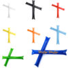 Baton gonflable supporter personnalisé logo texte entreprise association club sportif