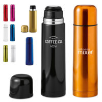 Bouteille isotherme pas cher Chan personnalisée logo et texte par gravure laser ou impression couleur