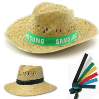 Chapeau paille pas cher personnalisable publicitaire