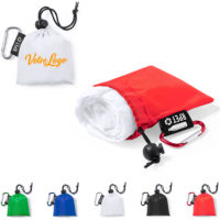 Poncho de pluie personnalisé logo texte entreprise ou association Poncho publicitaire