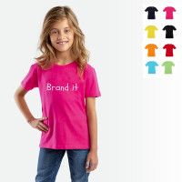 Tee-shirt enfant personnalisable t-shirt couleur enfant publicitaire