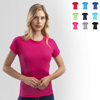 tee-shirt femme personnalisable couleur t-shirt femme publicitaire 190 gr