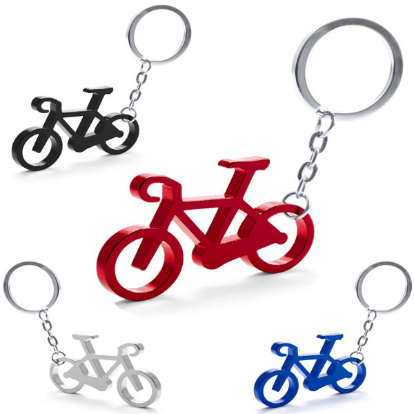Porte-clés réfléchissant vélo, Objet personnalisé