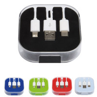 cable chargeur multi USB type c personnalise objet publicitaire goodies