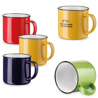 Mug vintage personnalisable logo publicitaire
