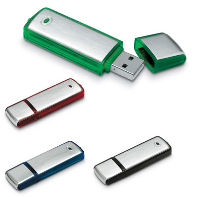 Clé USB en métal ABS avec LED personnalisable publicitaire