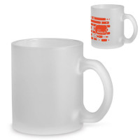 mug en verre personnalisé avec votre logo publicitaire