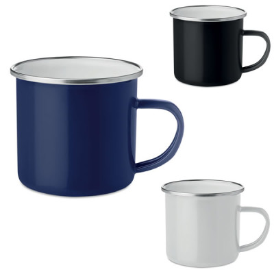 Mug métal émaillé Objet publicitaire Goodies personnalisé