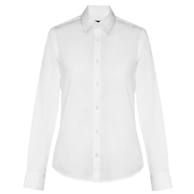 chemise popeline blanche femme personnalisable broderie