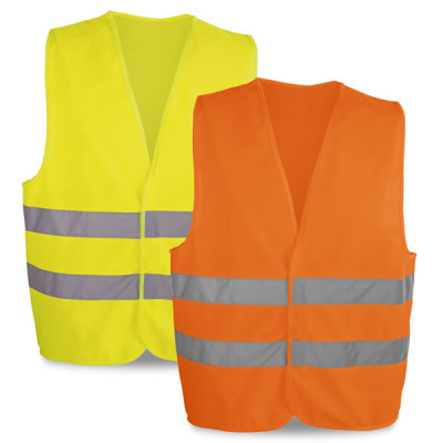 Vest gilet sécurité fluo personnalisable vêtement haute visibilité pas cher publicitaire