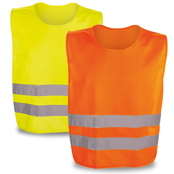 Gilet de sécurité jaune fluo