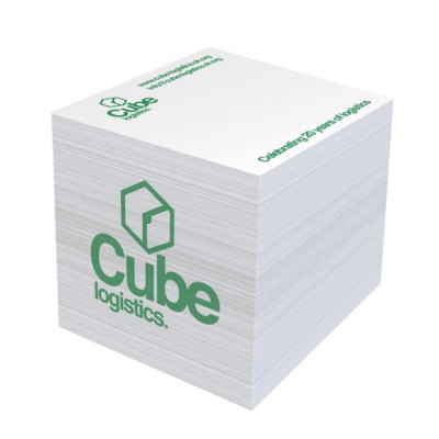 Cube papier personnalisé Bloc-notes cube objet publicitaire personnalisable goodies