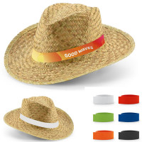 chapeau mariage fêtes publicitaire chapeau paille personnalisé