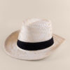 Chapeau panama mariage personnalisable