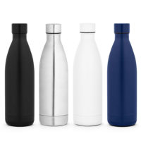 Bouteille isotherme 1 litre personnalisée entreprise, association. Personnalisation logo en 1 couleur ou gravure laser ou nominative (prénom)