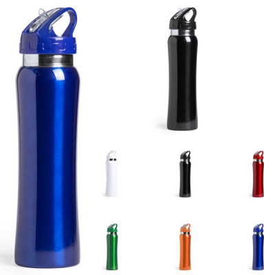 Grande gourde 800 ml en métal personnalisable avec votre logo