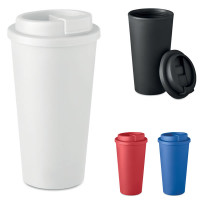 Grand mug double paroi personnalisé logo entreprise