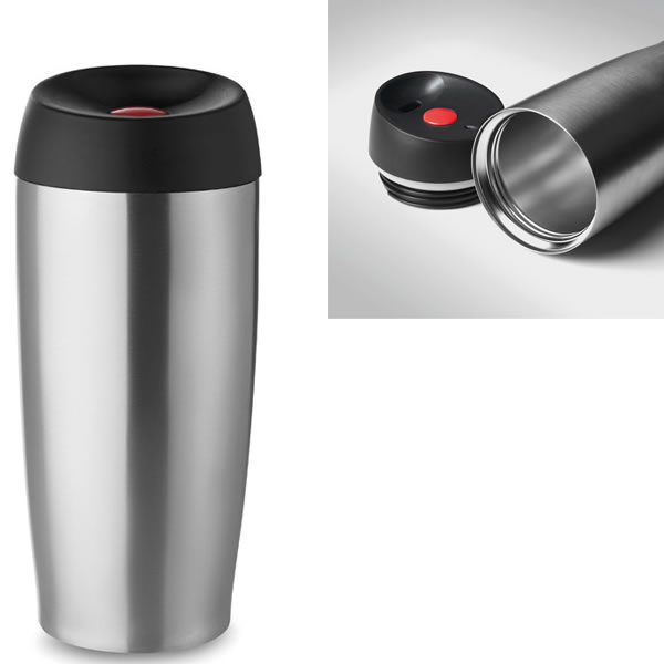 Mug thermos avec double paroi en métal publicitaire Gobye