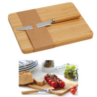 Planche à découper ou présentation avec couteau gravé avec votre logo d'entreprise ou texte