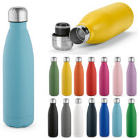 Gourde isotherme 535 ml en acier personnalisée avec votre logo