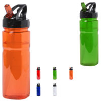 Gourde sport à paille personnalisable avec votre logo